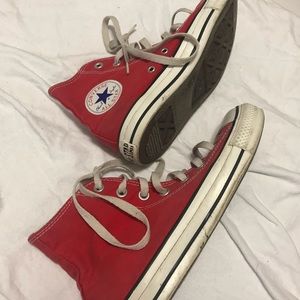 Red Chuck Taylors
